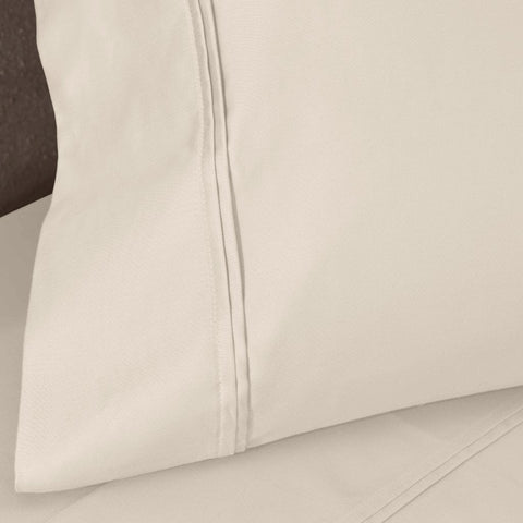 100% Egyptian Cotton 1200 Thread Count Solid Pillowcase Set