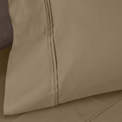 100% Egyptian Cotton 1200 Thread Count Solid Pillowcase Set