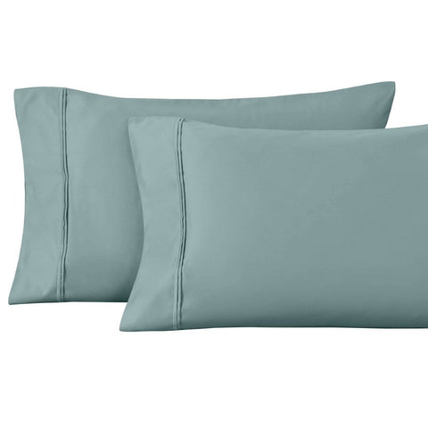 100% Egyptian Cotton 1200 Thread Count Solid Pillowcase Set
