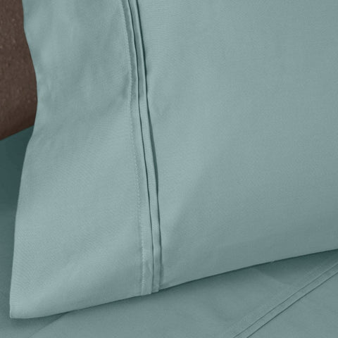 100% Egyptian Cotton 1200 Thread Count Solid Pillowcase Set