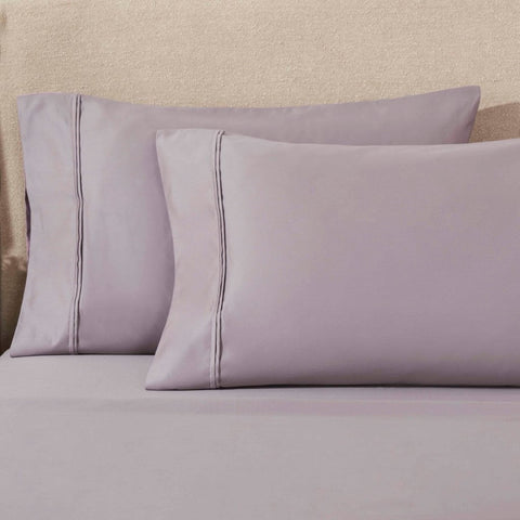 100% Egyptian Cotton 1200 Thread Count Solid Pillowcase Set