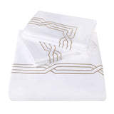 1200 Thread Count Egyptian Cotton Embroidered Duvet Cover Set
