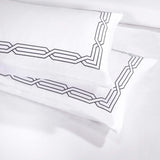 1200 Thread Count Egyptian Cotton Embroidered Duvet Cover