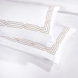 1200 Thread Count Egyptian Cotton Embroidered Duvet Cover