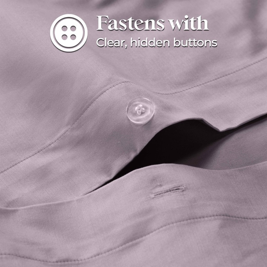 1200 Thread Count Egyptian Cotton Solid Duvet Cover Set