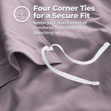 1200 Thread Count Egyptian Cotton Solid Duvet Cover