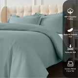 1200 Thread Count Egyptian Cotton Solid Duvet Cover