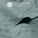 1200 Thread Count Egyptian Cotton Solid Duvet Cover