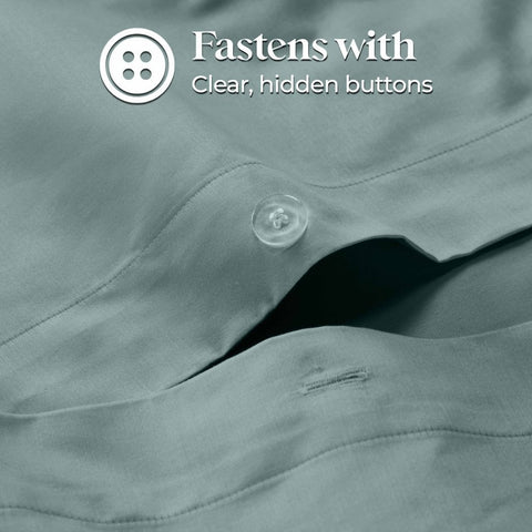 1200 Thread Count Egyptian Cotton Solid Duvet Cover