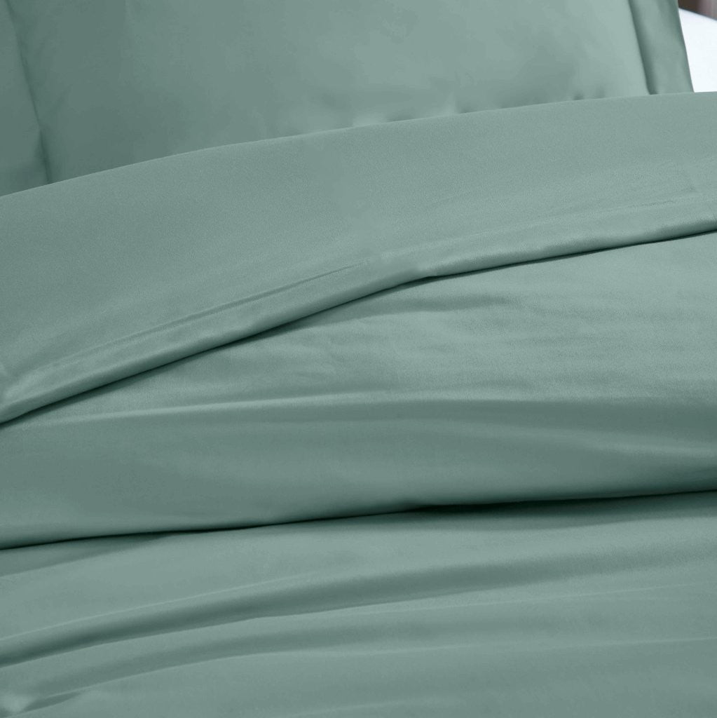 1200 Thread Count Egyptian Cotton Solid Duvet Cover Set