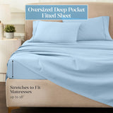1200 Thread Count Egyptian Cotton Sateen Sheet Set