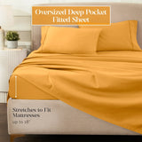 1200 Thread Count Egyptian Cotton Sateen Sheet Set