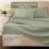 1200 Thread Count Egyptian Cotton Sateen Sheet Set