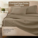 1200 Thread Count Egyptian Cotton Sateen Sheet Set