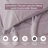 1200 Thread Count Egyptian Cotton Sateen Sheet Set