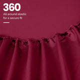 1200 Thread Count Egyptian Cotton Sateen Sheet Set