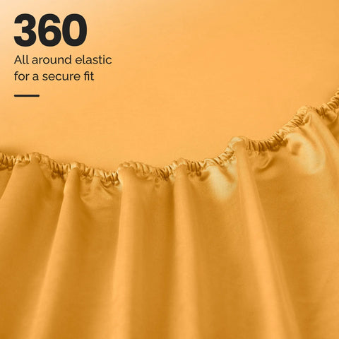 1200 Thread Count Egyptian Cotton Sateen Sheet Set