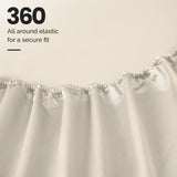 1200 Thread Count Egyptian Cotton Sateen Sheet Set