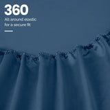 1200 Thread Count Egyptian Cotton Sateen Sheet Set