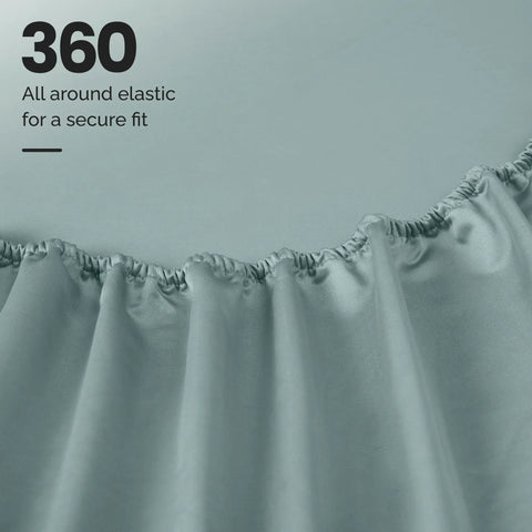 1200 Thread Count Egyptian Cotton Sateen Sheet Set