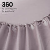 1200 Thread Count Egyptian Cotton Sateen Sheet Set