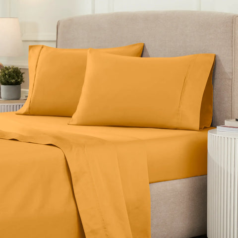 1200 Thread Count Egyptian Cotton Sateen Sheet Set