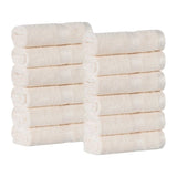 Rayon from Bamboo Ultra-Plush Assorted 12 Piece Face Towel Set