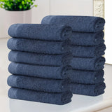 Rayon from Bamboo Eco-Friendly Solid Face Towel Washcloth Set of 12