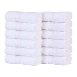 Oregon Organic Cotton Solid Face Towel Set 12 Piece