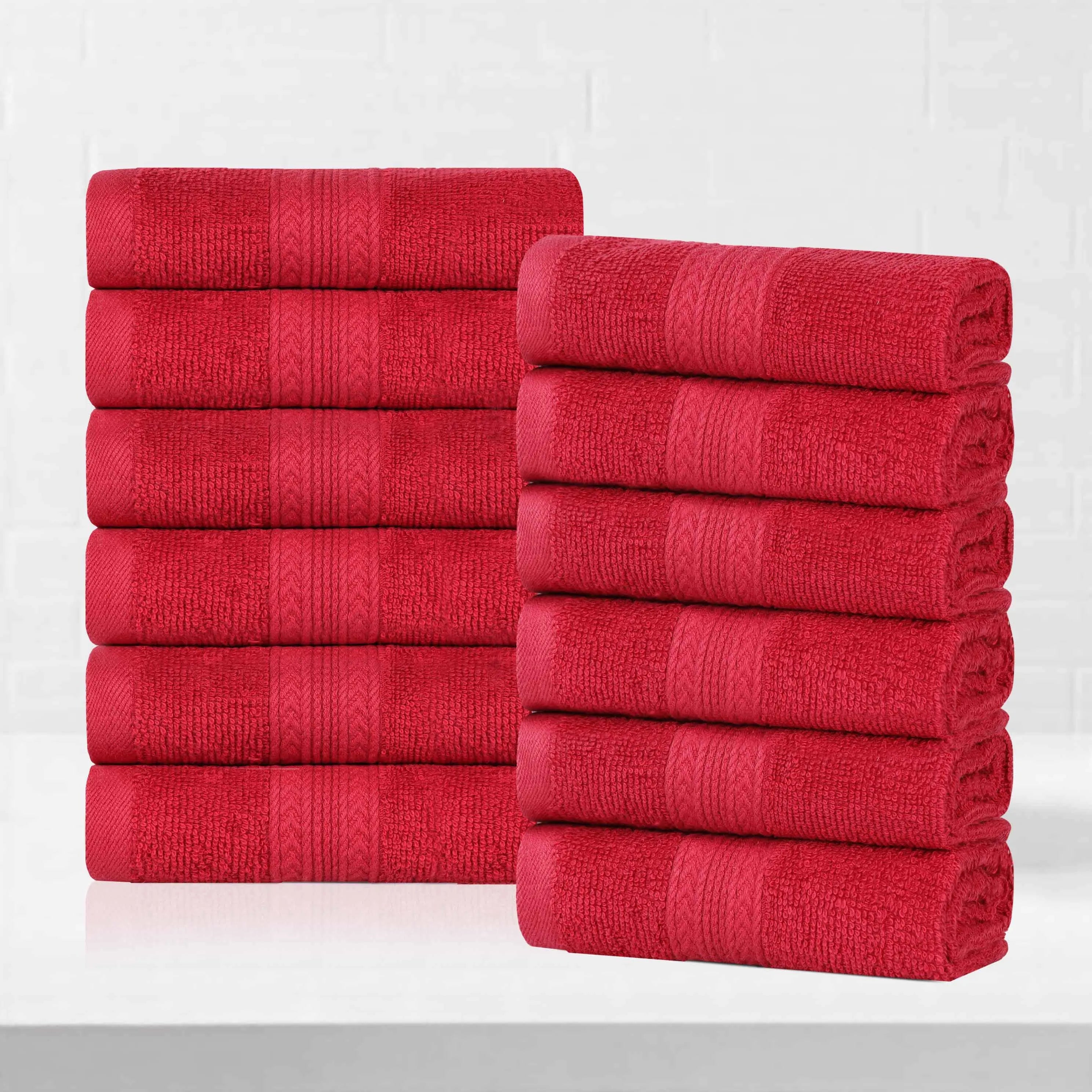 Eco-Friendly Ring Spun Cotton Towel Set Collection