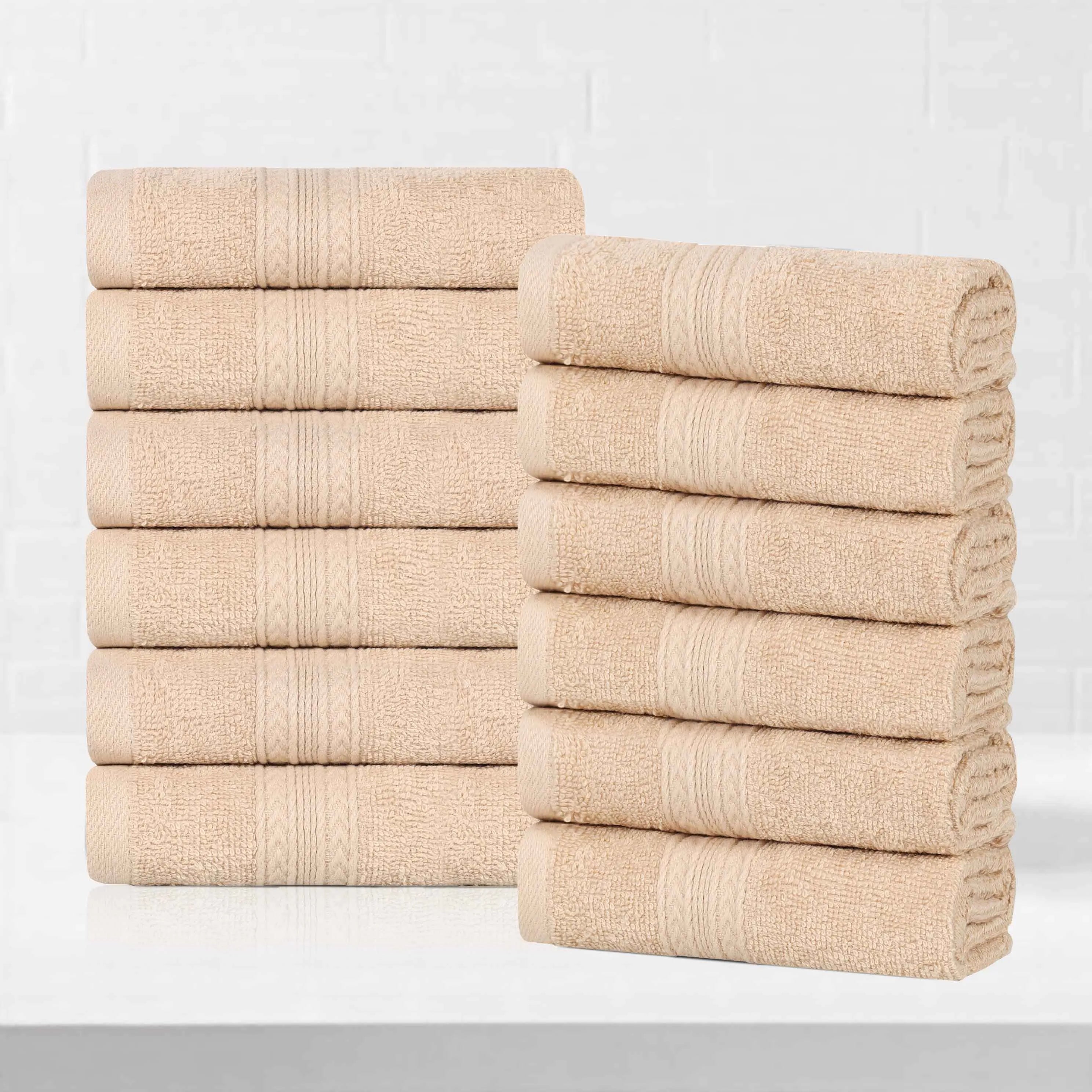 Eco-Friendly Ring Spun Cotton Towel Set Collection