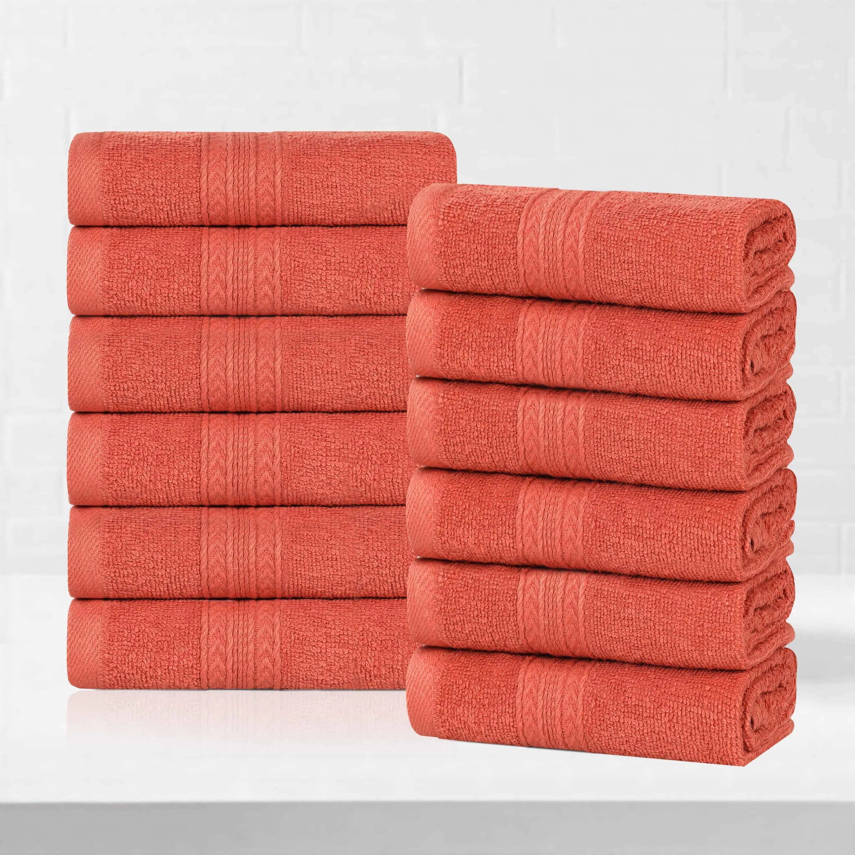 Eco-Friendly Ring Spun Cotton Towel Set Collection