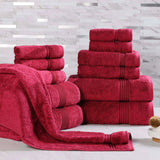 12-Piece Egyptian Cotton Plush Bath Towel Set – Heritage