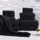 12-Piece Egyptian Cotton Plush Bath Towel Set – Heritage
