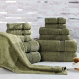 12-Piece Egyptian Cotton Plush Bath Towel Set – Heritage