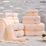 12-Piece Egyptian Cotton Plush Bath Towel Set – Heritage