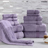 12-Piece Egyptian Cotton Plush Bath Towel Set – Heritage