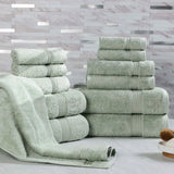 12-Piece Egyptian Cotton Plush Bath Towel Set – Heritage