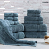 12-Piece Egyptian Cotton Plush Bath Towel Set – Heritage