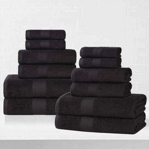 Eco-Friendly Ring Spun Cotton Towel Set Collection