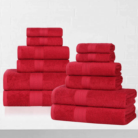 Eco-Friendly Ring Spun Cotton Towel Set Collection