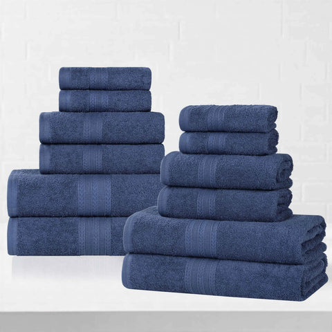 Eco-Friendly Ring Spun Cotton Towel Set Collection
