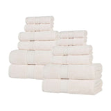 Oregon Organic Cotton Medium Weight Solid 12-Piece Towel Set
