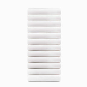 Cotton Rich Percale Hotel Quality Fitted Bed Sheets, Set of 3, 6, 12