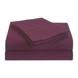 1500 Series Microfiber Deep Pocket Solid Bed Sheet Set