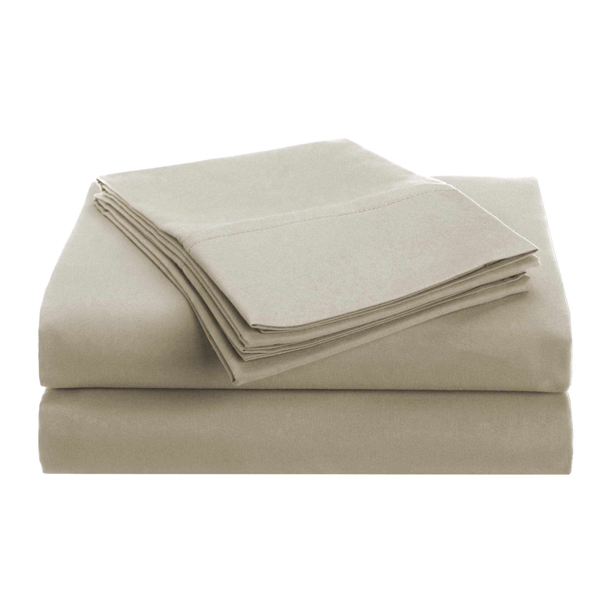 1500 Series Microfiber Deep Pocket Solid Bed Sheet Set