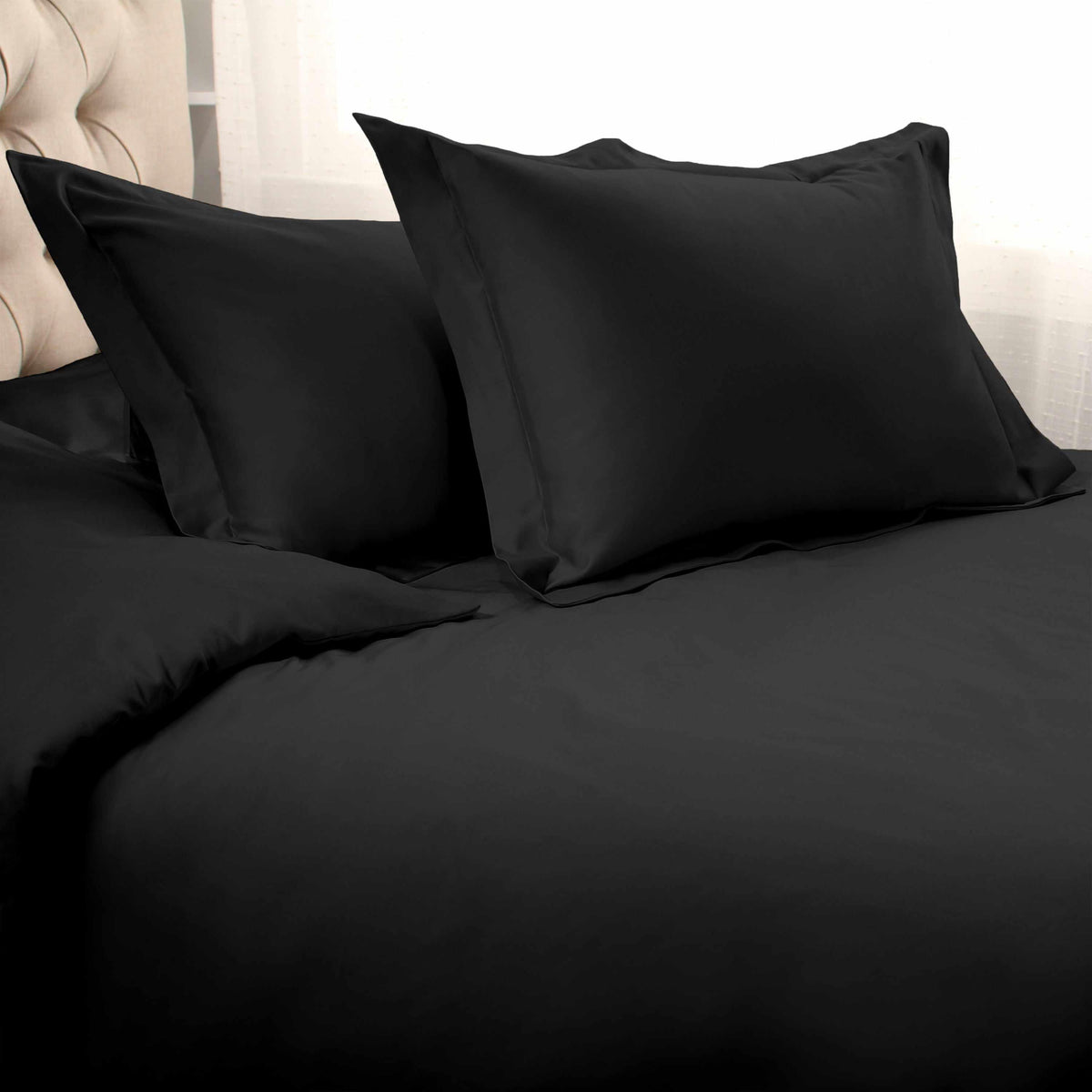 1500 Thread Count Egyptian Cotton Solid Duvet Cover