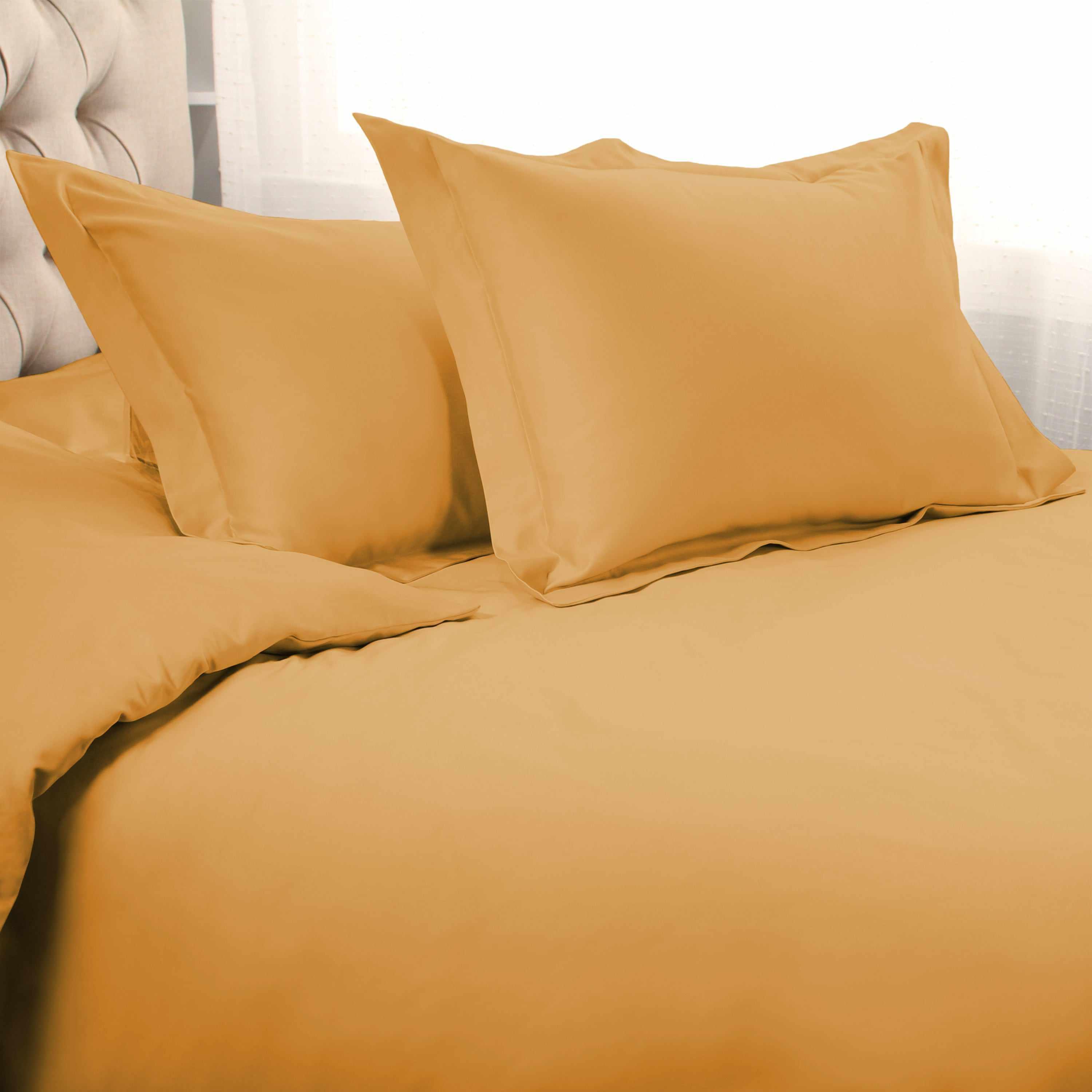 1500 Thread Count Egyptian Cotton Solid Duvet Cover Set
