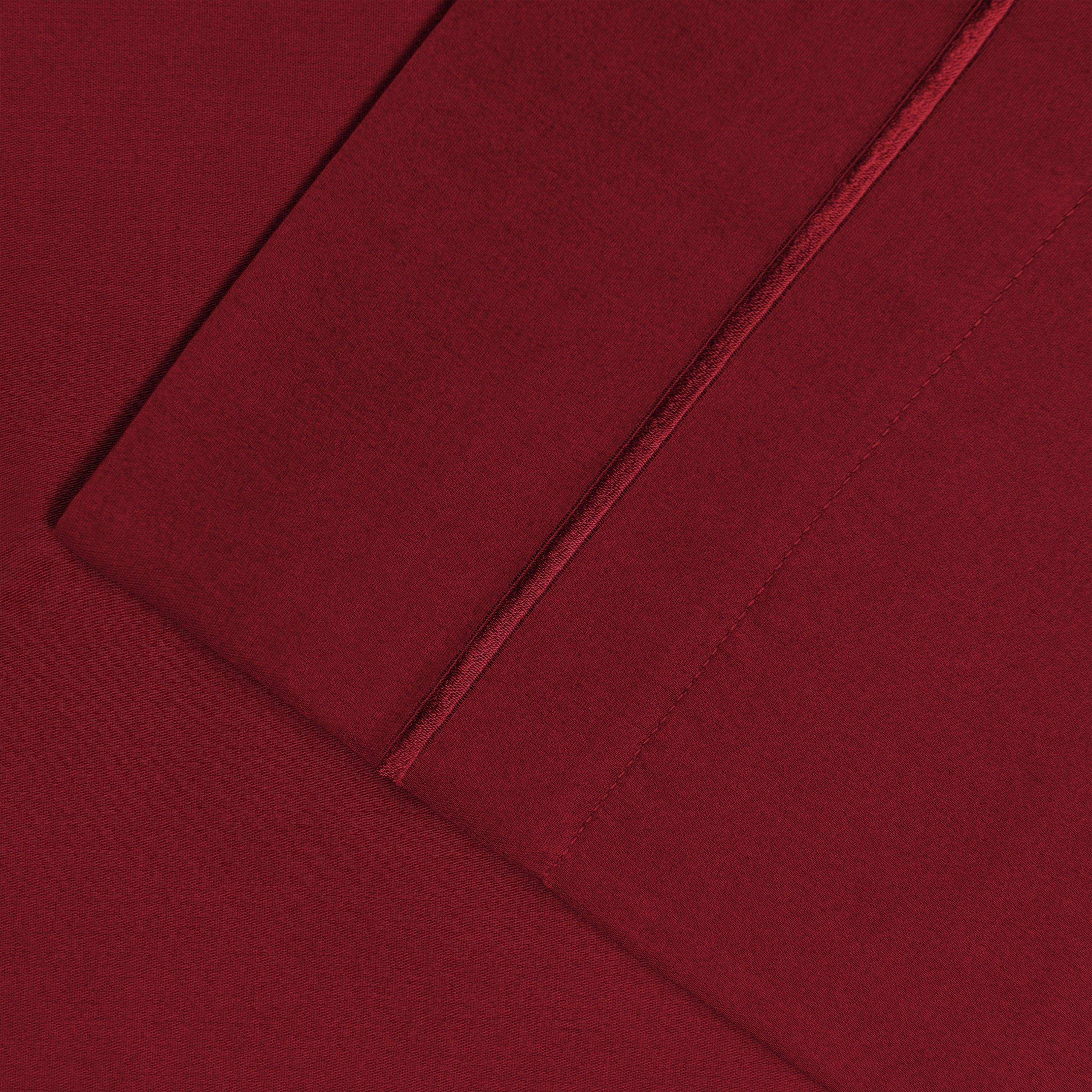 1500 Thread Count Ultra Soft Cotton Marrow Stitch Solid Pillowcase Set