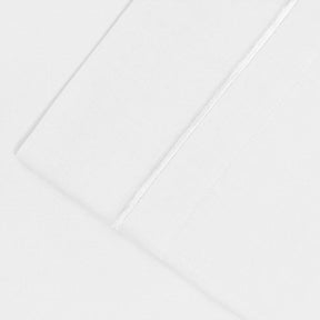 1500 Thread Count Ultra Soft Cotton Marrow Stitch Solid Pillowcase Set